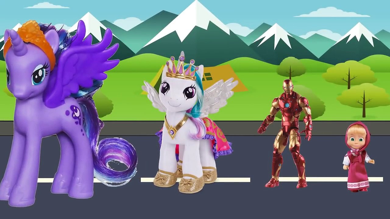 Surprise Eggs Learn Shapes Dora The Explorer Family Colorful Garage - Learning Video For Kids