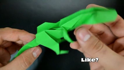 Origami: Dinosaur T-Rex