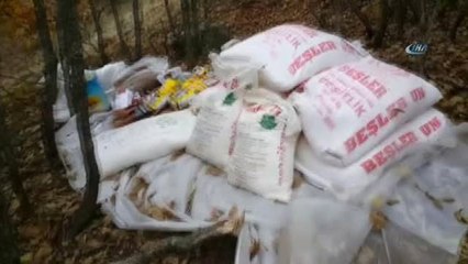 Erzincan'da Teröristlere Ait Çok Sayıda Yaşam Malzemesi Bulundu