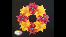 Origami Maniacs 93: Beautiful Christmas Wreath..