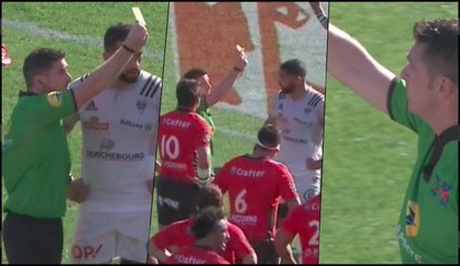 Brive reçoit 3 cartons jaunes en l'espace de 3 minutes