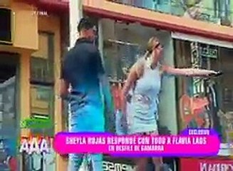 Sheyla Rojas aconsejó a Flavia Laos