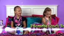 FROZEN ELSA AND ANNA FINDING DORY AND SECRET LIFE OF PETS Surprise Lunch Boxes - Surprise Eggs Toys