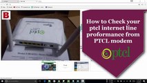 How to Troubleshoot Your PTCL DSL Broadband Internet Problems From Modem? (Urdu-Hindi)