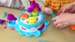Пластилин Плей До для детей. Игровой набор «Праздничный торт». Fory cakes Play-Doh for fun.