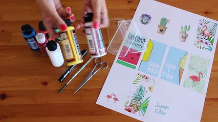 Kendin Yap Telefon Kılıfları | 5 Şeffaf Kılıf Süsleme Fikri | DIY