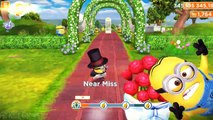 Despicable Me 2 - Minion Rush : Magician On Roller Skates And Skateboard In Minion Park !
