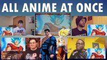 Goku Vs Superman - Animated Movie Reions Mashup