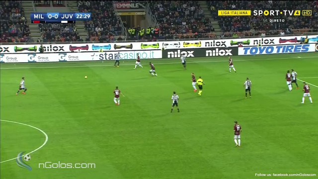 Gonzalo Higuain - Milan 0-1 Juventus Gol HD 23'minuto
