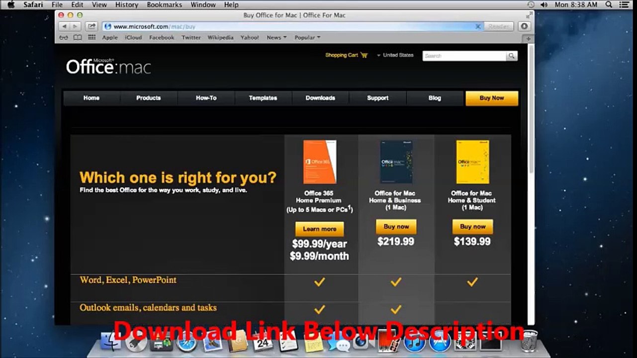Microsoft Word 2016 15.39.0 VL + Crack [Mac OS X]