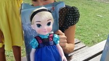 Elsa ile elif parkta oyun oynuyor, Eğlenceli çocuk videosu , toys unboxing