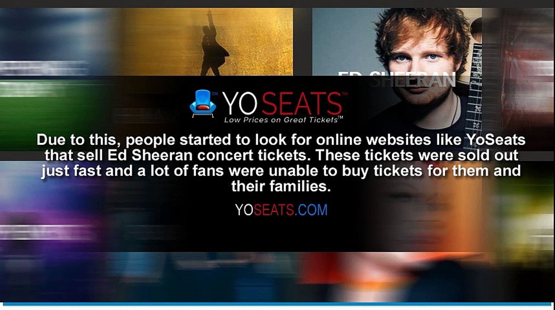 Where to Buy Ed Sheeran Concert Tickets