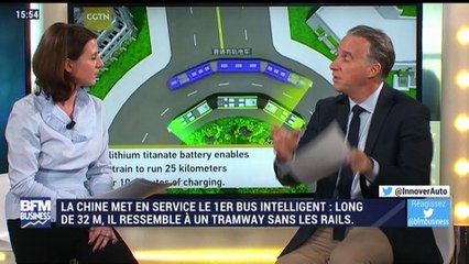 L’auto du futur: La Chine met en service le 1er bus intelligent - 28/10