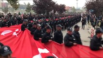 Karabük'te Cumhuriyet Yürüyüşü