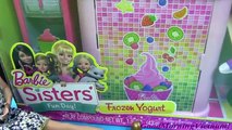 Đồ Chơi Máy Làm Sữa Frozen Yogurt Của Chị Em Búp Bê Barbie - Barbies Sister Frozen Yogurt Stand