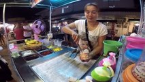 Ice Cream Rolls | The Original Thai Street Food Dessert / Fried Ice Cream instant rolled in Thailand