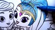 SHIMMER and SHINE Coloring Book Pages Nickelodeon Videos Brilliant Coloring Fun For Kids