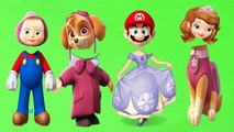 Wrong head Masha ,Paw Patrol ,Süper Mario ,Prenses Sofia Lost heads Wrong head