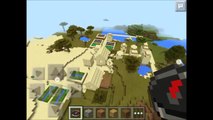 [MCPE 0.16.1] ENDPORTAL ROOM IN A CAVE , CACTUS DESERTWELL, DUNGEON, 3 VILLAGES SEED | MINECRAFT PE