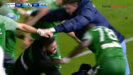 1-0 Το γκολ του Λούκας Βιγιαφάνιες - Παναθηναϊκος 1-0 Ολυμπιακός 28.10.2017 [HD]