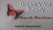 How to make an Origami butterfly by Michael G LaFosse