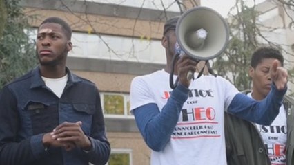 Manifestación en apoyo a Théo, víctima de un arresto violento en París