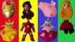 Wrong Heads Peppa Pig Disney Princess Superhero Baby Finger Family Nursery Song Rhymes Learn Colors