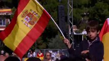 Manifestación en Madrid a favor de la unidad de España