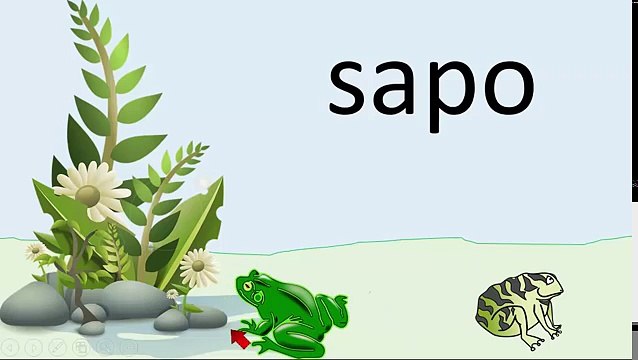 Silabas sa se si so su - palabras con m p s para niños