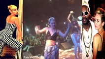 Miley Cyrus Twerks to Bandz a Make Her Dance (Juicy J)