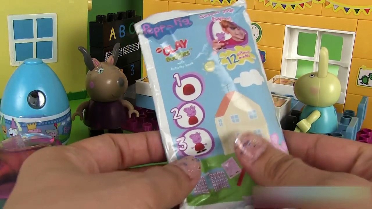 Peppa Pig Salle de Classe Ecole Jeu de construction Schoolhouse Construction Set