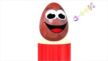 Learn Colors with Surprise Eggs 3D for Kids Toddlers - Learning