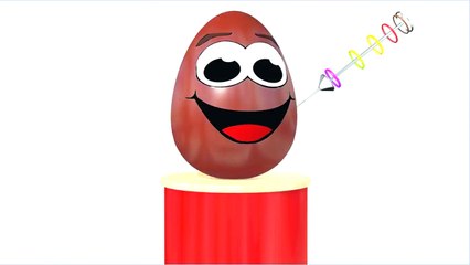 Learn Colors with Surprise Eggs 3D for Kids Toddlers - Learning