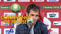Conférence de presse Stade Brestois 29 - US Orléans (0-1) : Jean-Marc FURLAN (BREST) - Didier OLLE-NICOLLE (USO) - 2017/2018