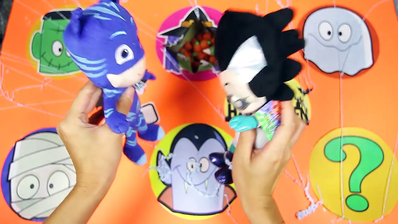 Halloween Game | Spiderman, Orbeez, Mashems, Disney Trick or Treat