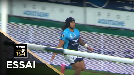 TOP 14 - Essai Joe TOMANE (MHR) - Pau - Montpellier - J8 - Saison 2017/2018