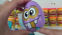 Giant Scarlet Overkill Minions new Play doh Surprise Egg // Despicable Me, Monsters University