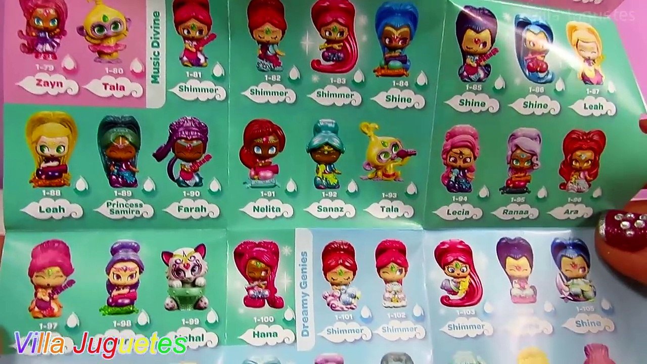 NUEVAS Lamparas Mágicas Sorpresas de Shimmer y Shine Teenie Genies en Español