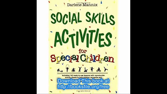 Social Skills Activities for Special Children