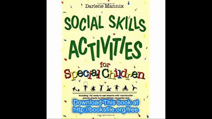 Social Skills Activities for Special Children
