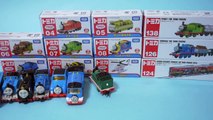 Thomas Tomica toy × 18 toys review video for children