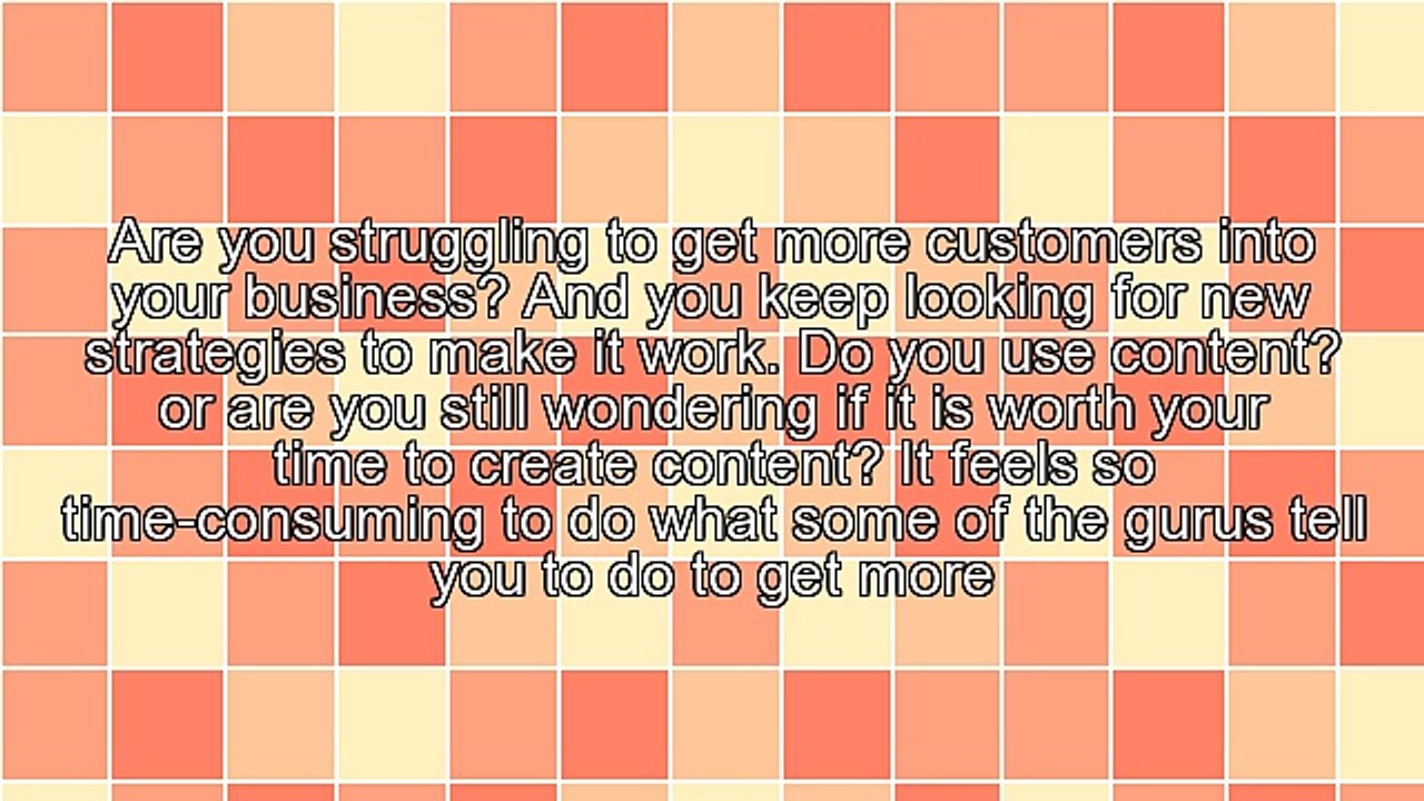 2 Reasons Content Creation Works To Get More Customers