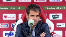 Réaction de Jean-Marc Furlan et Didier Ollé-Nicolle après Stade Brestois 29 - US Orléans