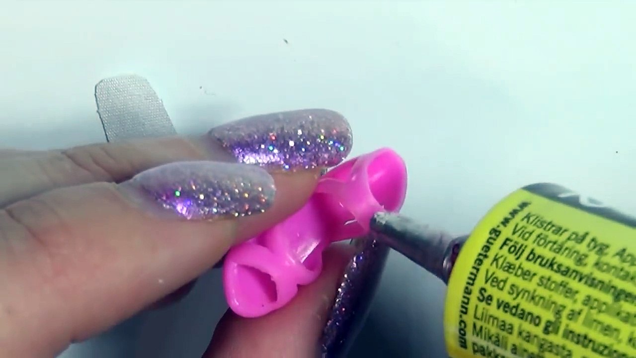 DIY Barbie / Doll Harley Quinn inspired shoes / boots & bat