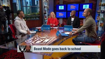 Beast Mode goes back to school