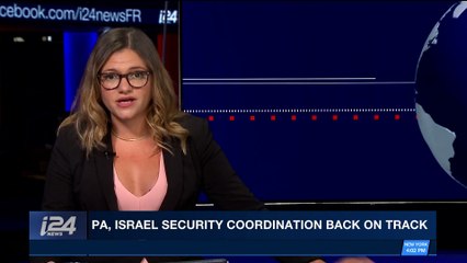 i24NEWS DESK | PA, Israel Security coordination back on track | Saturday, October 28th 2017