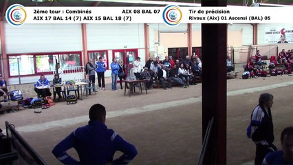 Second tour, second tir de précision, Club Elite Masculin J3, Aix-les-Bains contre Balaruc-les-Bains, octobre 2017