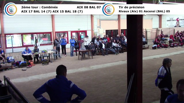 Second tour, second tir de précision, Club Elite Masculin J3, Aix-les-Bains contre Balaruc-les-Bains, octobre 2017