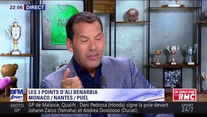 Les trois points d'Ali Benarbia après la 11e journée de Ligue 1