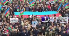 Hundreds Attend Anticorruption Rally in Azerbaijan Capital of Baku